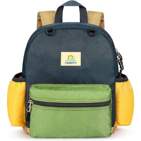 STEAMEDBUN Toddler Kids Backpack for Boys 4-6: Boys Backpacks for Elementary - 15 inch Backpack for Kindergarten