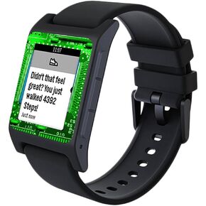 MightySkins Skin Compatible with Pebble 2 SE Smart Watch - Blue Skulls | Protective, Durable, and Unique Vinyl Decal wrap Cover | Easy to Apply, Remove, and Change Styles | Made in The USA