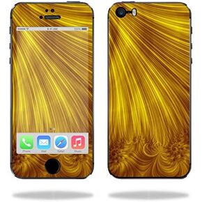 MightySkins Protective Vinyl Skin Decal Compatible with Apple iPhone 5/5S/SE wrap Cover Sticker Skins Golden Locks
