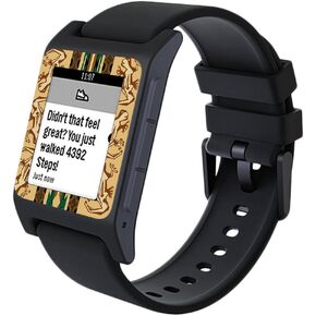 MightySkins Skin Compatible with Pebble 2 SE Smart Watch - Desert Stripes | Protective, Durable, and Unique Vinyl Decal wrap Cover | Easy to Apply, Remove, and Change Styles | Made in The USA