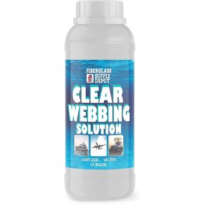 Clear Webbing Solution Quart