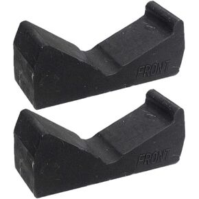 2X Front and Rear Rubber Ski Stop For 2006-2018 Polaris Dragon Shift IQ 5412794