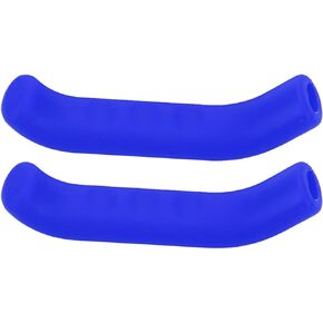 5 Colors Bike Brake Lever Sleeve, Bicycle Brake Grip Protector Handle Cover Rubber Anti Slip Shock Absorbing Handle Comfortable Shockproof Absorption Cycle Accessory for Road Mountain Cycling Soft