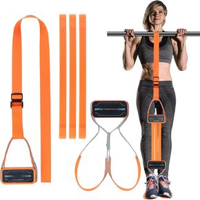 Pull Up Assistance Bands Pull up Bands Assistance Straps with Fabric Feet Rest Strength Training Equipment for Home Gym
