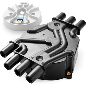 Ignition Distributor Cap & Rotor Kit Fits D328A 10452458 DR475 Olds Chevy GMC Pickup Truck SUV Van 4.3L V6