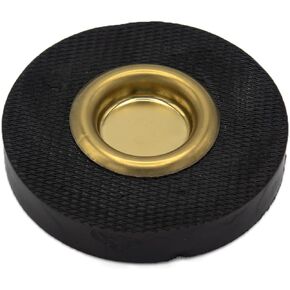 Cello Rock Stop, Endpin Rest Floor Protector, String Instrument Accessory, Stand Holder with Reinforced Brass Cup & Anti-Slip Hard Rubber Mat