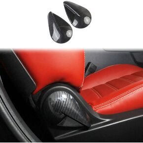 Carbon Fiber Seat Adjustment Wrench Cover Trim For Dodge Challenger 2011+