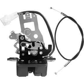 Liftgate Lock Actuator Tailgate Lock Trunk Latch Replacement for Toyota Sequoia 2001 2002 2003 2004 2005 2006 2007 Rear Door Latch & Cable Assembly Latch Replaces# 931-861 69301-0C010 64680-0C010