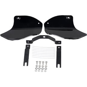 Smoke ABS Plastic Air Deflector Heat Shield Compatible with Harley Heritage Softail Classic FLSTC Heritage Springer EFI FLSTSI Softail Deluxe FLSTN Fatboy FLSTF