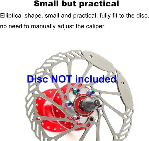 أداة محاذاة وسادة فرامل الدراجة، قطعتان من وسادة فرامل قرص MTB أداة ضبط وسادات دوارة فرامل الدراجة أدوات مساعدة للتركيب وضبط الفاصل أداة إصلاح قرص الدراجة الجبلية وملحقات ركوب الدراجات in Kuwait