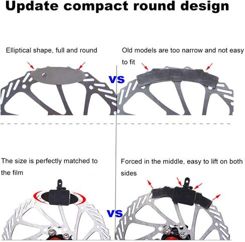أداة محاذاة وسادة فرامل الدراجة، قطعتان من وسادة فرامل قرص MTB أداة ضبط وسادات دوارة فرامل الدراجة أدوات مساعدة للتركيب وضبط الفاصل أداة إصلاح قرص الدراجة الجبلية وملحقات ركوب الدراجات in Kuwait