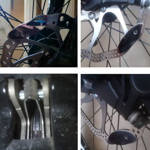 أداة محاذاة وسادة فرامل الدراجة، قطعتان من وسادة فرامل قرص MTB أداة ضبط وسادات دوارة فرامل الدراجة أدوات مساعدة للتركيب وضبط الفاصل أداة إصلاح قرص الدراجة الجبلية وملحقات ركوب الدراجات in Kuwait