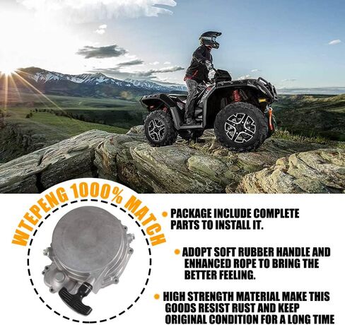 استبدال 3090085 مجموعة حافظة بدء سحب الارتداد الرياضي المتوافقة مع Polaris Sportsman Magnum Ranger ATP Trail-Boss 325 330 400 450 500 570 in Kuwait