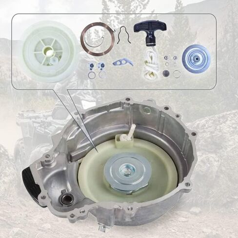 استبدال 3090085 مجموعة حافظة بدء سحب الارتداد الرياضي المتوافقة مع Polaris Sportsman Magnum Ranger ATP Trail-Boss 325 330 400 450 500 570 in Kuwait