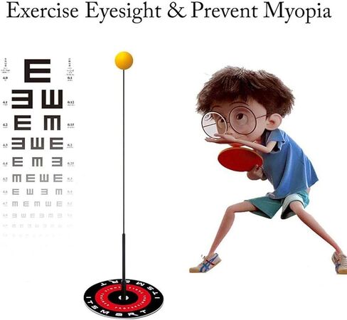 تدريب ذاتي لتنس الطاولة، مدرب تنس الطاولة مع عمود ناعم مرن، مدرب تنس طاولة محمول للاستخدام في الأماكن المغلقة أو الهواء الطلق. جهاز تدريب تنس الطاولة بالجملة للأطفال البالغين in Kuwait