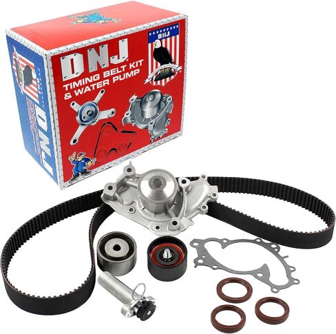 DNJ TBK960WP Timing Belt Kit with Water Pump for 1994 to 2004 / Lexus, Toyota/Avalon, Camry, ES300, RX300, Sienna, Solara / 3.0L / DOHC / V6 / 24V / 2959cc, 2995cc / 1MZFE in Saudi Arabia