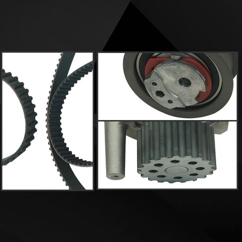 03L121011 03L198119F طقم حزام التوقيت مع مضخة مياه متوافقة مع Audi A1 A3 A4 A5 A6 Q3 Q5 Volkswagen Tiguan Jetta 1.6T 2.0T 03L121011J 03l109244d 03l109244e 03l121011g in Kuwait