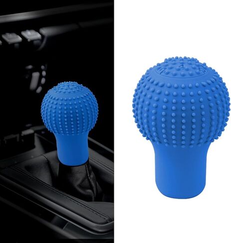 Car Gear Shift Knob Cover, Gear Shift Knob Cover Car Protect Accessories, Car Shift Protector Cover Protector, Silicone Automatic Gear Shift Knob Cover Universal for Most Cars in Saudi Arabia