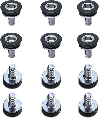 Bike Hex Crank Arm Bolts 8mm x 15mm Pack of 12 in Saudi Arabia