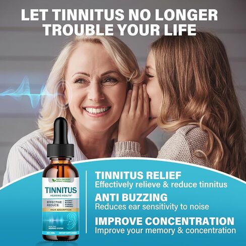 تخفيف طنين الأذن من طنين الأذن، مكونات طبيعية تخفيف طنين الأذن، تقليل ضوضاء الأذن بشكل فعال وتحسين السمع للرجال والنساء in Kuwait