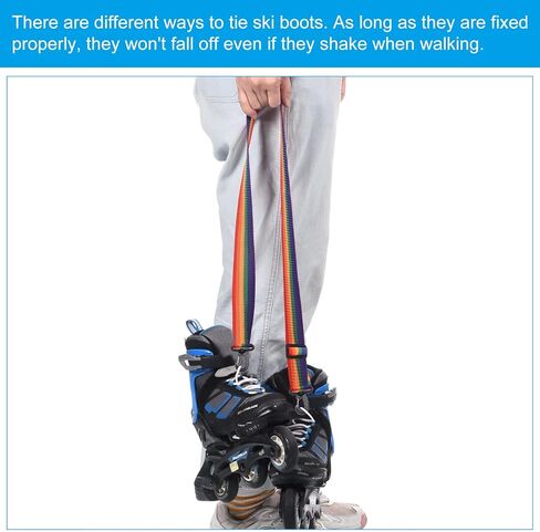 PATIKIL Ski Boot Carrier Strap, Adjustable Snowboard Boots Carrying Strap for Ski Boots, Ice Skates in Saudi Arabia