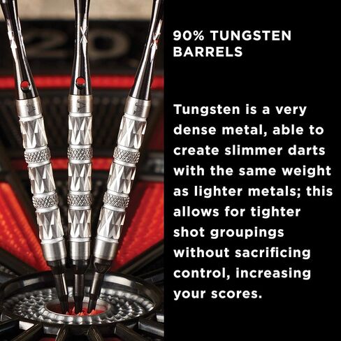 Viper Diamond 90% Tungsten Soft Tip Darts with Storage/Travel Case in Kuwait