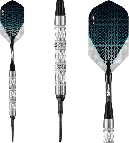 Viper Diamond 90% Tungsten Soft Tip Darts with Storage/Travel Case in Kuwait