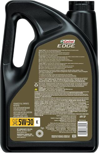 Castrol Edge 5W-30 LL Advanced Full Synthetic Motor Oil, 5 Quarts in Saudi Arabia