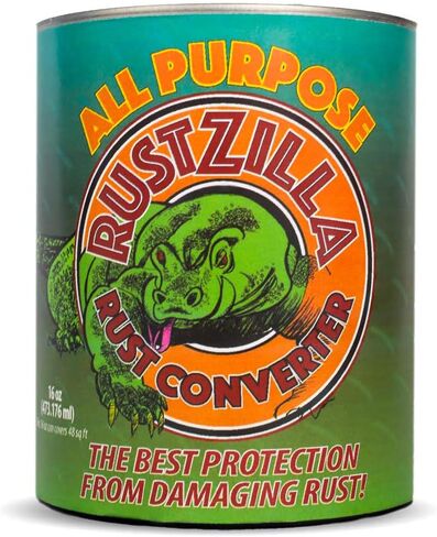and Rust Remover, RZAP-4295 Professional Strength for All Metals Including Stainless Steel, Steel, Cast-Iron, All Purpose 16 OZ … in Saudi Arabia