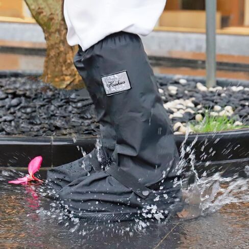 R2Depot Waterproof Shoe Covers Reusable for Men Women, Rain Snow Shoe Covers, Non Slip Shoe Protector in Saudi Arabia
