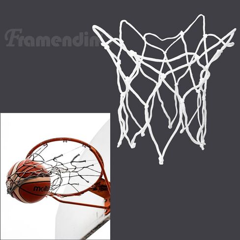 Framendino, 8 Pack Mini Basketball Net Replacement 8 Loop Small Basketball Hoop Net for Sports in Saudi Arabia