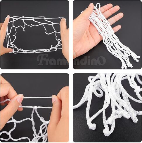 فراميندينو، 8 قطع من شبكة كرة السلة الصغيرة البديلة 8 حلقات صغيرة لكرة السلة للرياضة in Kuwait