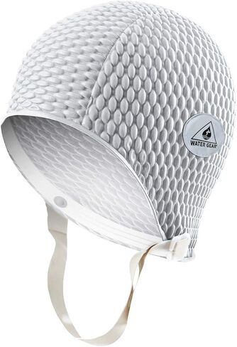 Water Gear Natural Rubber Swim Bubble Cap in Saudi Arabia