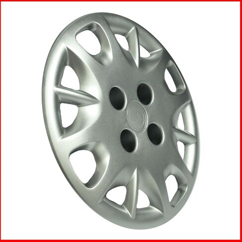 Set of 4 Wheel Cover 14 Inch Silver Bolt-On 4 Bolt Holes Universal Hubcap 3203 in Saudi Arabia