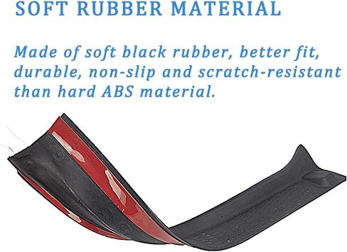 Black Rubber Door Sill Guards Kit,Door Entry Guards for 2018-2022 Jeep Wrangler JL JLU 2020 2021 2022 Gladiator JT 2-Door Accessories Parts,Door Sill Protector Full Coverage for Door Sill in Saudi Arabia