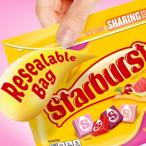 STARBURST FaveREDS حلوى مضغ الفاكهة لعيد الفصح، حجم المشاركة، كيس 15.6 أونصة in Saudi Arabia