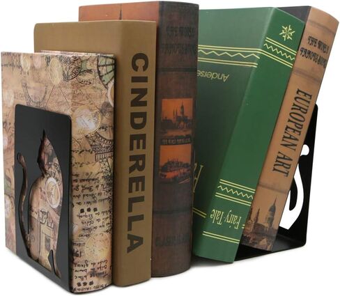 تصميم مجوف فريد من نوعه لدفاتر كتب الطلاب ونهايات كتب الطلاب المعدنية ومكتب المدرسة وديكور رف الكتب ومنظم الكتب هدية عيد الميلاد وعيد الميلاد in Saudi Arabia