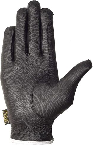 قفازات AK الاصطناعية لركوب الخيل لجميع المواسم للجنسين AKRS-6344 (L، أسود/أبيض) in Kuwait