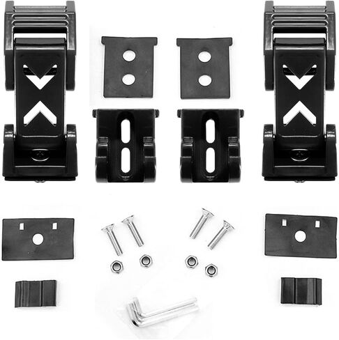 STANVEE Hood Latch Kit Compatible with Jeep Wrangler JK JKU 2007-2018 and Jeep Wrangler JL JLU Gladiator JT 2007-2023 (Yellow) in Saudi Arabia