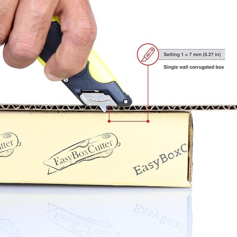 Modern Box Cutter for Retail Use - High productivity and unique features with 100% guaranttee (1000 Series, Blue STD) in Saudi Arabia