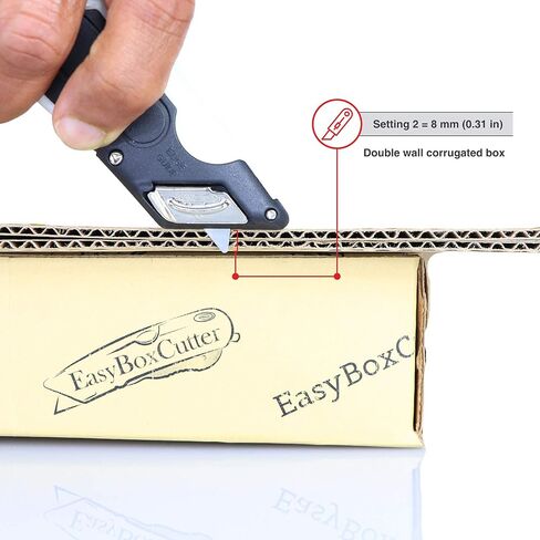 Modern Box Cutter for Retail Use - High productivity and unique features with 100% guaranttee (1000 Series, Blue STD) in Saudi Arabia