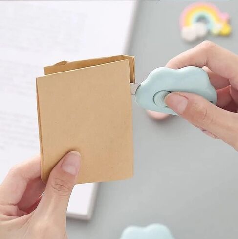 4PCS Mini Cloud Box Cutter, Cute Cloud box Cutter, Cutting Paper Blade Office School Supplies Stationery Gift in Saudi Arabia