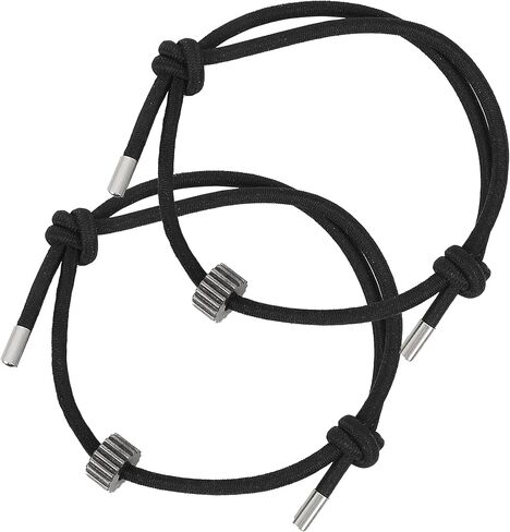 Car Window Breaker Bracelet with Tungsten Carbide Bead ，Spring Loaded Car Tempered Glass Breaker Wrist Strap Self Rescue Tool,Portable Vehicle Safety Emergency Escape Tools,Black(2 Pack) in Saudi Arabia