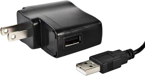 مروحة مكتب محمولة مزدوجة الطاقة (USB أو سلك طاقة) مقاس 4 بوصات مع إمالة قابلة للتعديل 360 درجة، هيكل معدني بالكامل، مثالية للمنزل وغرفة النوم والمكتب، CZHV4BK in Saudi Arabia