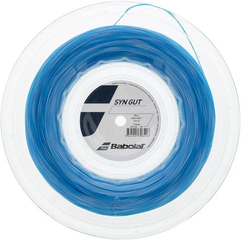 Babolat أمعاء صناعية - أمعاء SYN - خيط تنس - أسود - 1.30 ملم/16 جرام - بكرة 200 متر (660 قدم) in Saudi Arabia