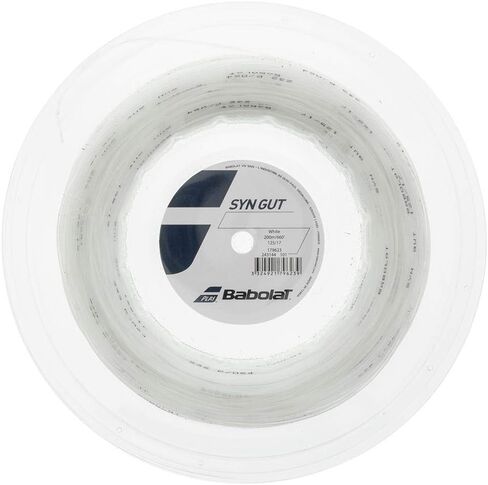 Babolat أمعاء صناعية - أمعاء SYN - خيط تنس - أسود - 1.30 ملم/16 جرام - بكرة 200 متر (660 قدم) in Saudi Arabia