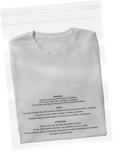 Poly Bags with Suffocation Warning -Self Sealing Clear Poly Bags for Clothing, shipping and Fba - 6x9" - Pack of 100 - Ideal for Retail Packaging. in Saudi Arabia
