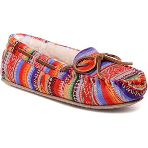 Minnetonka Women's Cally Loafer, Frisco Stripe, 6