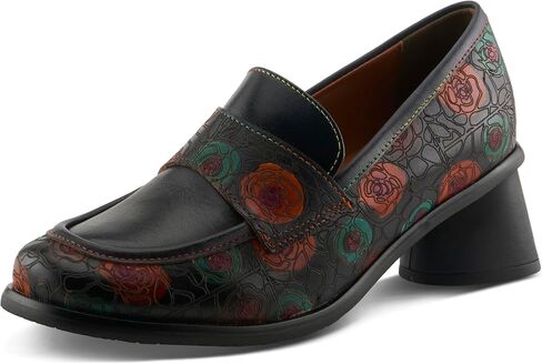 Spring Step L'Artiste Rivoire Women's Floral Loafer - Handpainted Flowers, Artisanal & Comfortable Slip-On Shoes in Saudi Arabia
