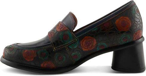 Spring Step L'Artiste Rivoire Women's Floral Loafer - Handpainted Flowers, Artisanal & Comfortable Slip-On Shoes in Saudi Arabia